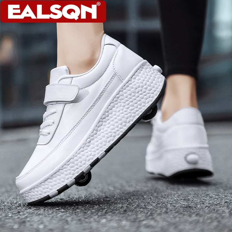 패션 아동용 롤러스케이트 남아 여아 더블 휠 유니섹스  - Running Shoes 리뷰 및 가격